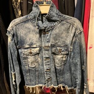Almost Famous Blue Denim Jacket